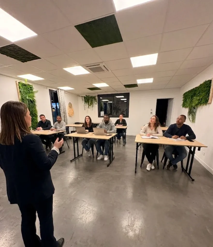 Formation en entreprise dans La Jungle Room au Recept' à Vaulx-Milieu