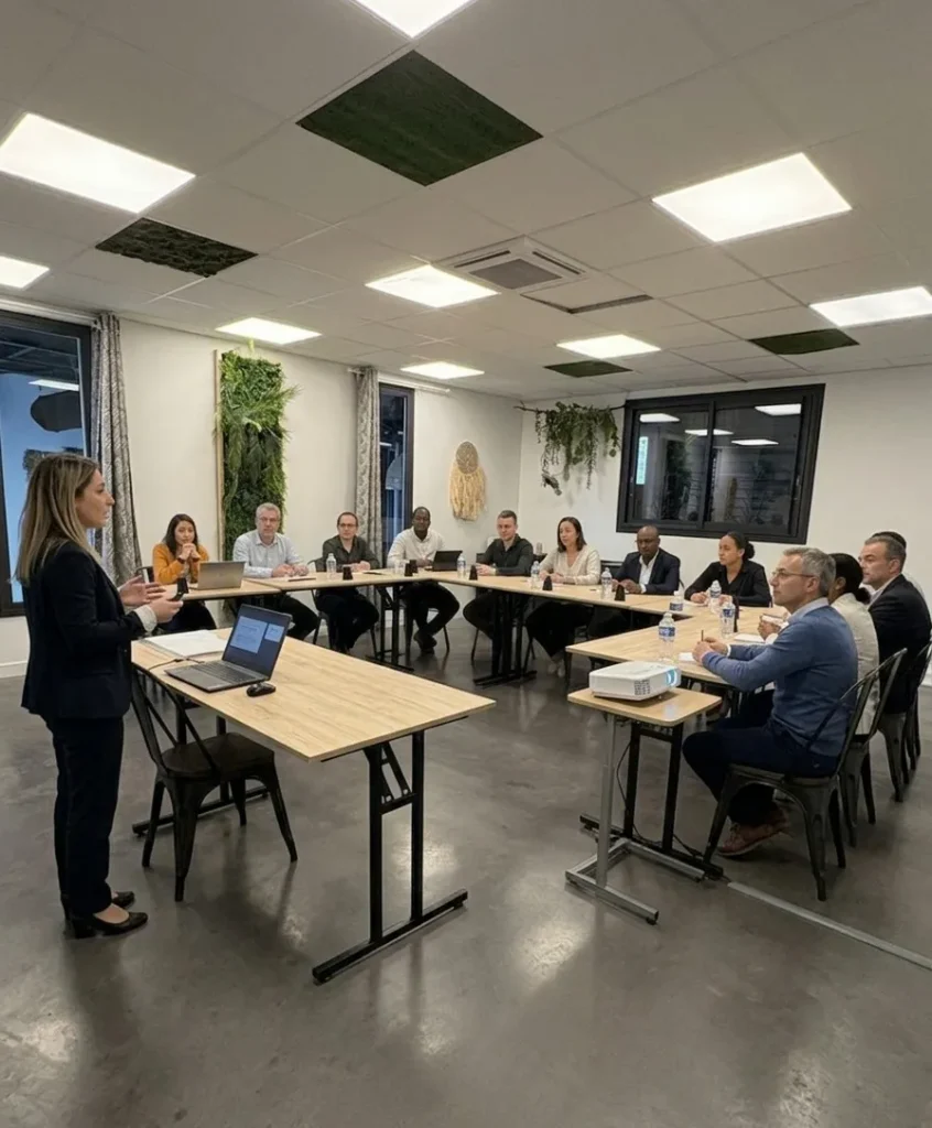 Formation en entreprise dans la Jungle Room du Recept'